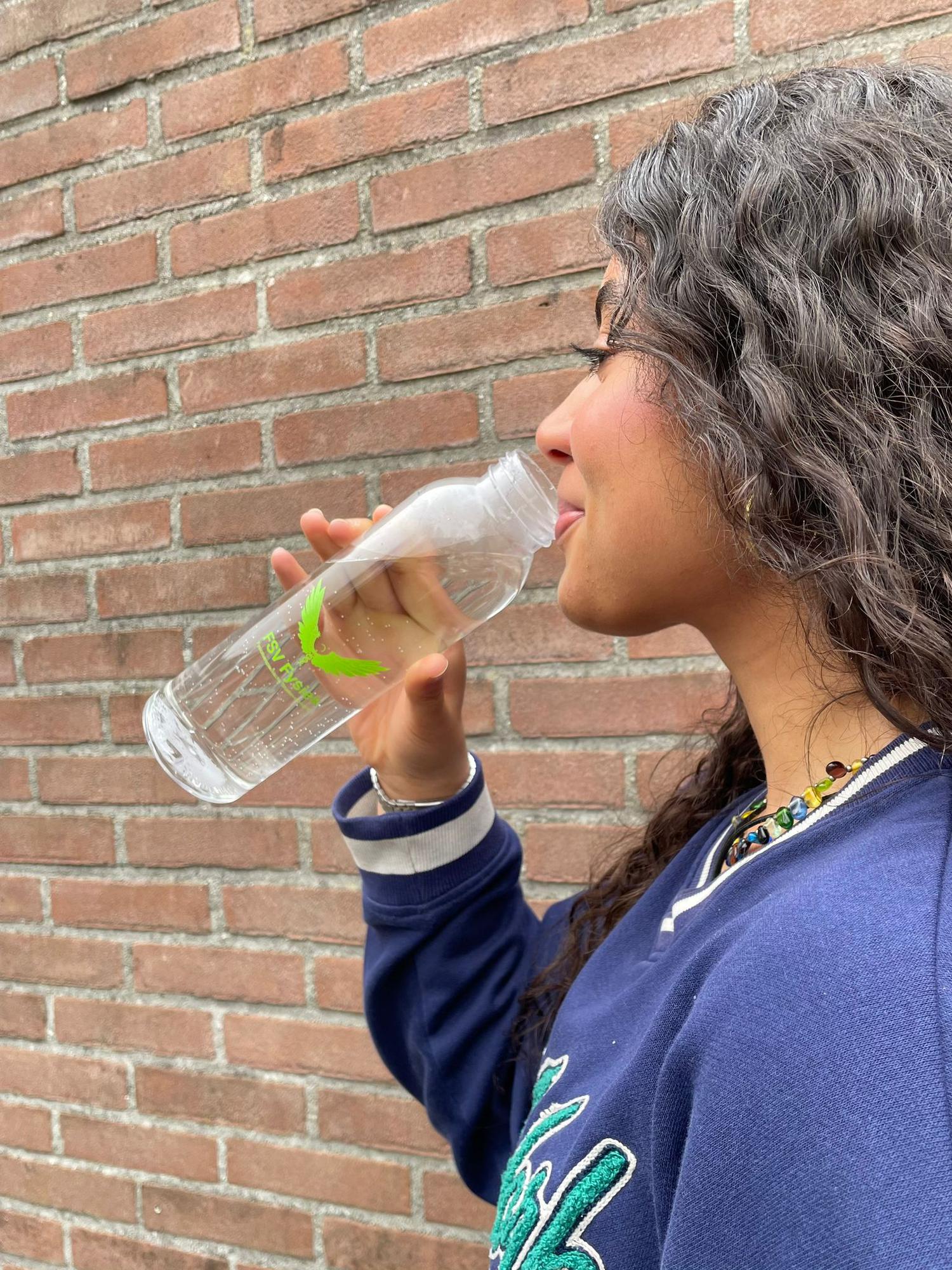 Fysiek waterfles